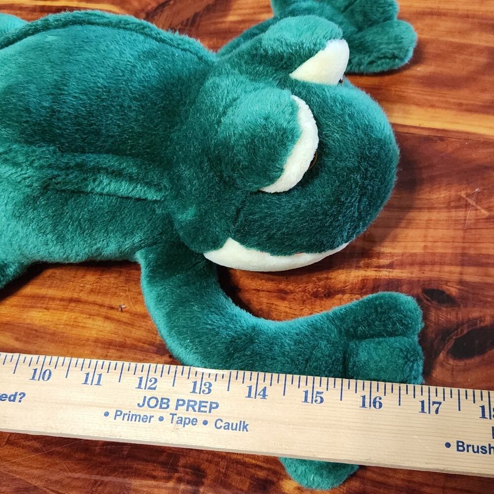 Vintage Russ Tree Frog Plush Fleegle Stuffed Animal Toy Pet Soft Cuddling - Picture 9 of 9
